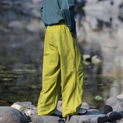 CHRLCK Hiking Pants Waterproof Men Women Outdoor Quick Dry Cargo Pants Lightweight Camping Fishing Climbing Hunting Trousers