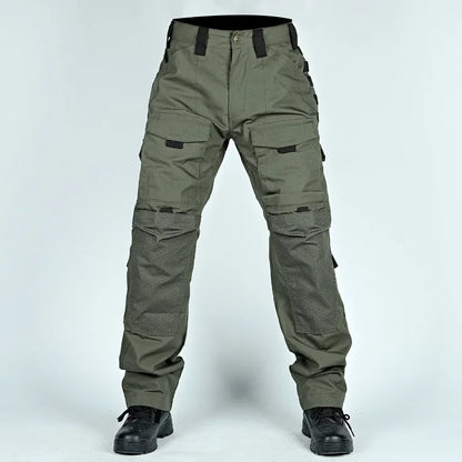 Tactical Pants Men Multi-Pocket Outdoor Cargo Pants Combat Trousers Men's Wear-Resistant Hiking Work Trousers Male