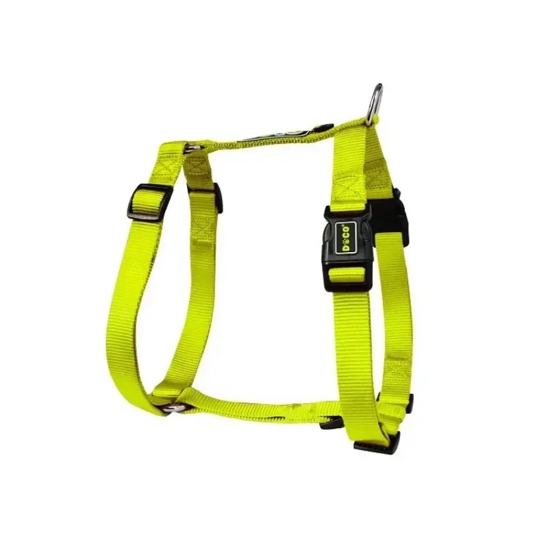 Large Dog Harness XL Nylon Small Breed Medium Dog Vest Harness No Pull Anti Slip Dogs Harnesses H-shaped Outdoors Pet Supplies