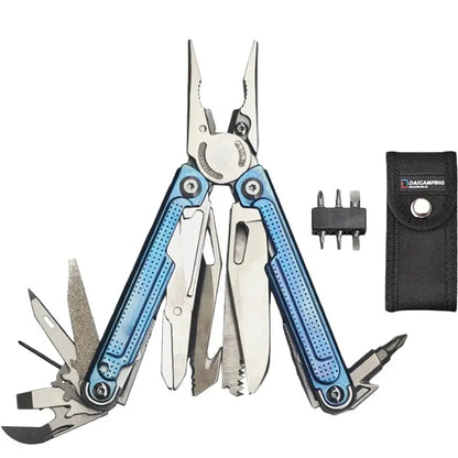 Daicamping DL7 Titanium Alloy Handle Outdoors Multi-tools Clamp Folding Knife EDC Combination Multi Tools Pliers Knives