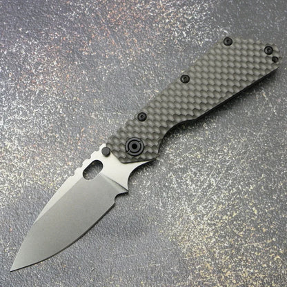 SMF# Folding Knife D2 Blade Titanium Handle Copper Washer Outdoors Hunting Fishing Hiking Utility  Kitchen Survival EDC Tools