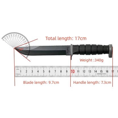 KA-1292 Classic tactical straight knife,outdoor camping, adventure survival knife, mountain climbing and fishing emergency knife