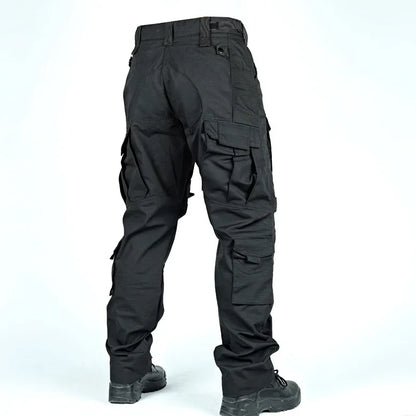 Tactical Pants Men Multi-Pocket Outdoor Cargo Pants Combat Trousers Men's Wear-Resistant Hiking Work Trousers Male