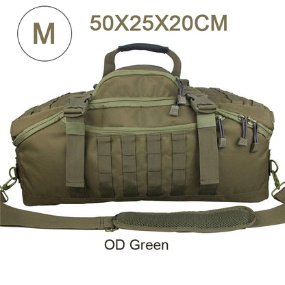 LQARMY 45L 80L Camping Backpacks Men Tactical Backpack Molle Hiking Travel Climbing Rucksack Sports Gym Duffel Bag