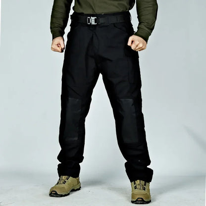 Tactical Pants Men Multi-Pocket Outdoor Cargo Pants Combat Trousers Men's Wear-Resistant Hiking Work Trousers Male