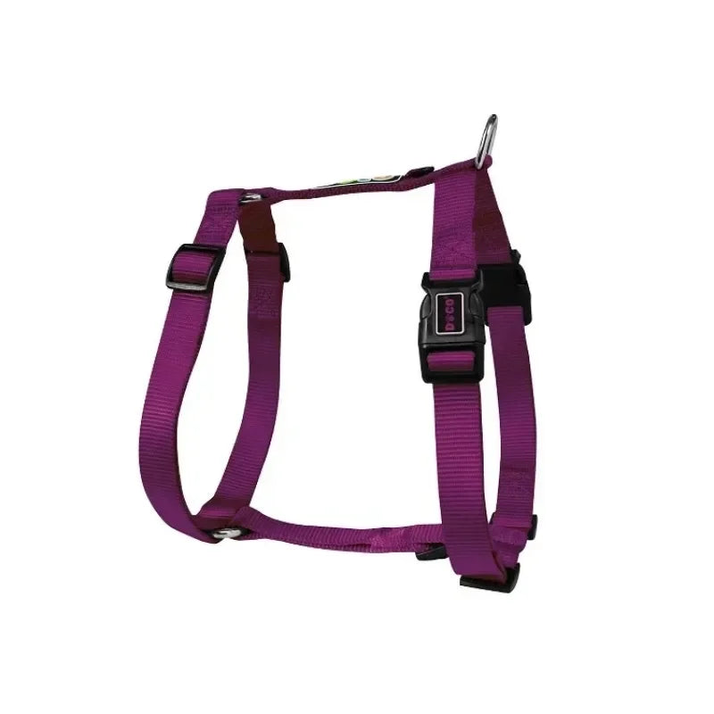Large Dog Harness XL Nylon Small Breed Medium Dog Vest Harness No Pull Anti Slip Dogs Harnesses H-shaped Outdoors Pet Supplies