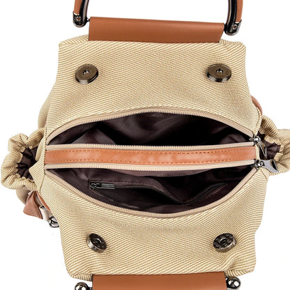 Women Large Capacity Nylon Lightweight Travel Bag Teenager Girls Backpack Anti-Theft Design for Hiking Commuting School Backbag
