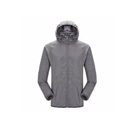 Men Women Hiking Jacket Waterproof Quick Dry Camping Hunting Clothes Sun-Protective Outdoor Sports Coat Anti UV Windbreaker