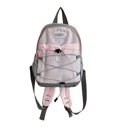 Korean Backpack for Girls 2025 New in Small Canvas Rucksack Women Students High Quality Mini Female Backpacks Outdoors Travel