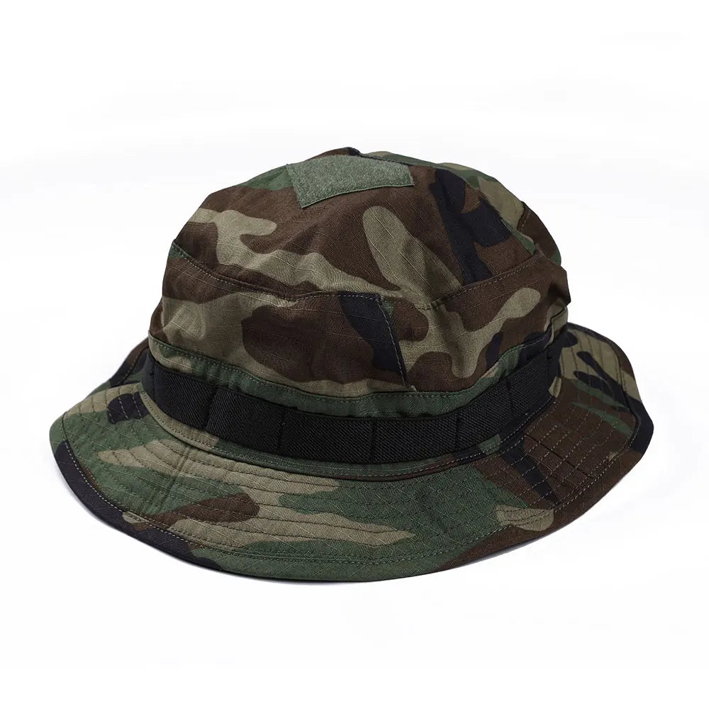 Emersongear Short Brim Summer Tactical Boonie Hat Combat Sports Hunting Camo Round Cap Camping Sunproof Headwear Hiking Outdoor