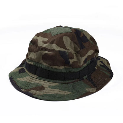Emersongear Short Brim Summer Tactical Boonie Hat Combat Sports Hunting Camo Round Cap Camping Sunproof Headwear Hiking Outdoor