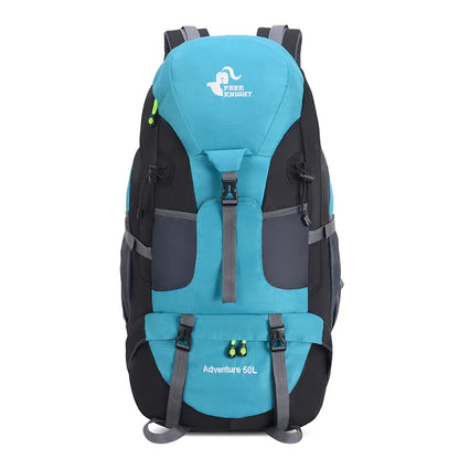 High Quality Brand FREE KNIGHT Outdoor 50L Backpack Double Shoulder Bag Women's Hiking Sports Travel Camping Bag Men's Backpacks