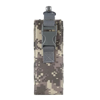 x1 Molle Water Bottle Holster Pouch Outdoor Sports Riding Camping Hiking Hunting Travel Canteen Kettle Holder EDC Tool Waist Bag