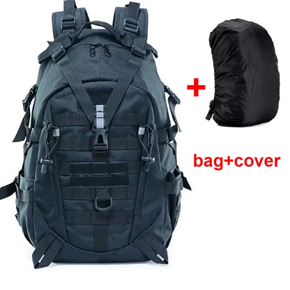 Camping Backpack Men's Bag Travel Bags Tactical Molle Climbing Rucksack Hiking Outdoor Reflective Shoulder Fishing Laptop Bag