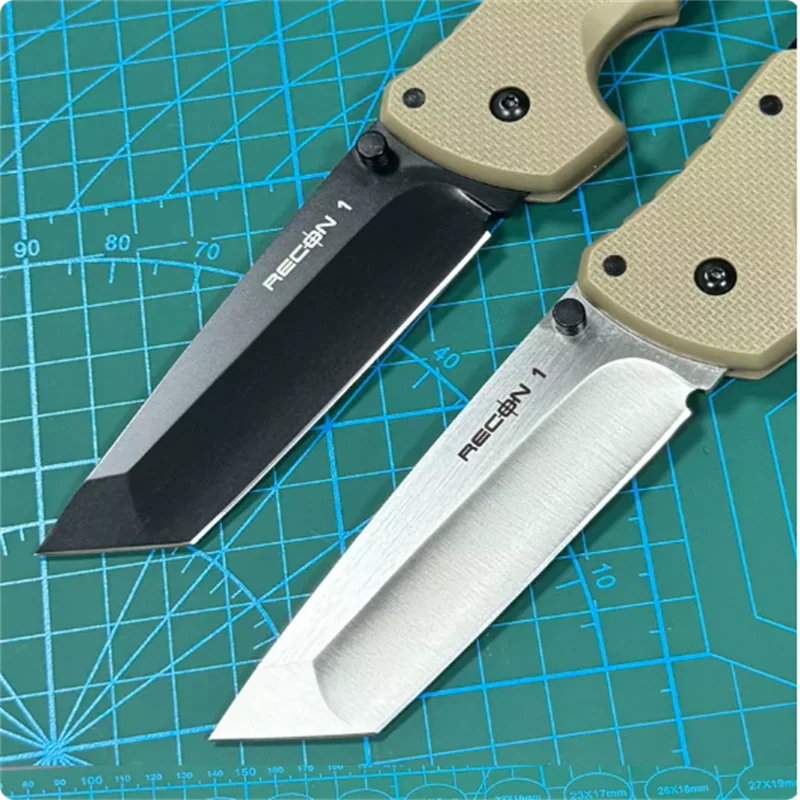 Utility Outdoor Survival Camping knife Tanto Nylon Handle Hiking fishing Hand Tool Sharp Portable Pocket EDC Folding knife