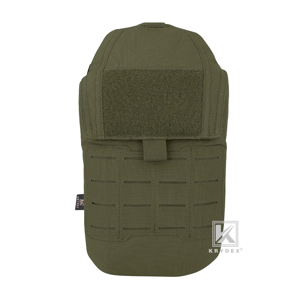 KRYDEX Tactical 1.5L 50oz Hydration Bladder Pouch Low Profile Hydra Carrier MOLLE Water Pack Bag Outdoor Hiking Accessories
