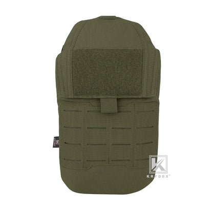 KRYDEX Tactical 1.5L 50oz Hydration Bladder Pouch Low Profile Hydra Carrier MOLLE Water Pack Bag Outdoor Hiking Accessories
