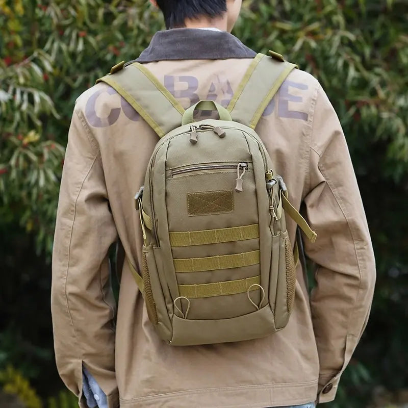 Outdoor Tactical Backpack Large Nylon Cloth Waterproof Men's Hiking Sports Male Backpacks Camouflage Backbag Back Bags for Men