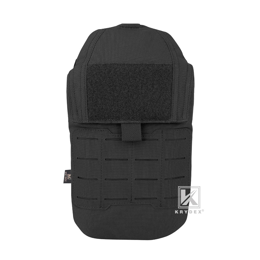 KRYDEX Tactical 1.5L 50oz Hydration Bladder Pouch Low Profile Hydra Carrier MOLLE Water Pack Bag Outdoor Hiking Accessories