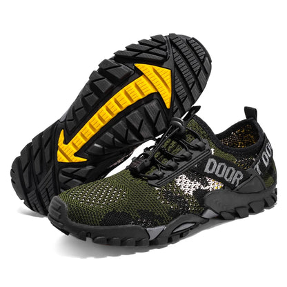 New Mesh Breathable Hiking Shoes Size 36-47 Mens Sneakers Outdoor Trail Trekking Mountain Climbing Sports Shoes for Male