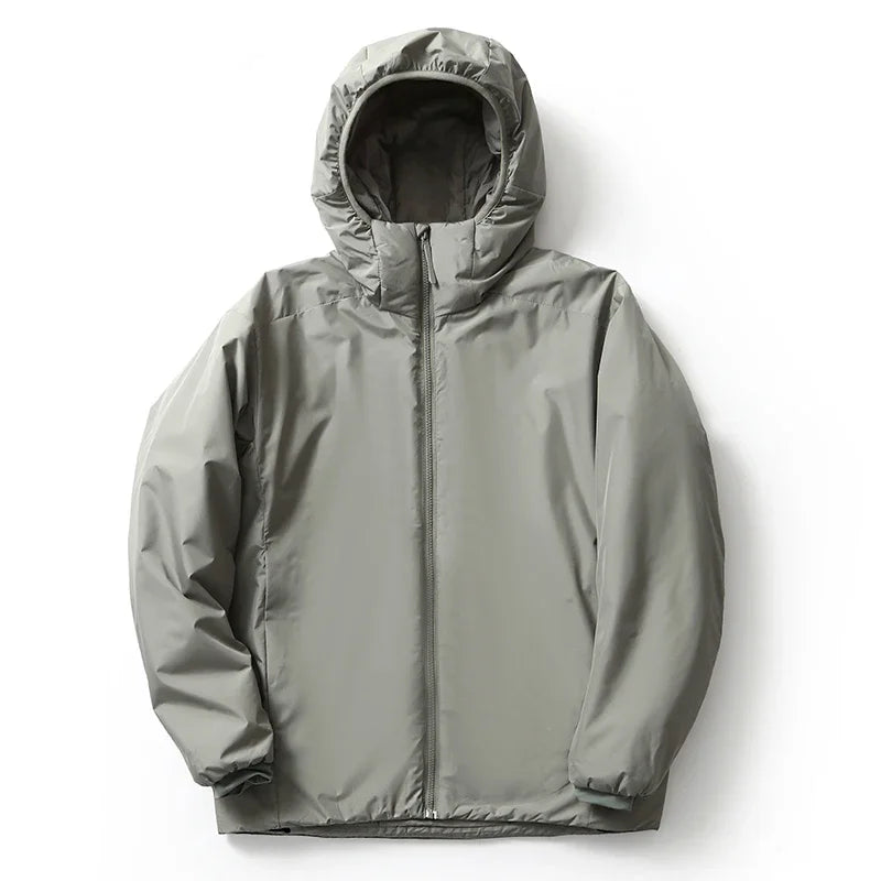 Harajuku Designer Men's Plus Size Winter Hooded Coat: Waterproof, Warm & Windproof for Outdoor Hiking, Skiing, Safari & Work