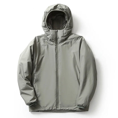 Harajuku Designer Men's Plus Size Winter Hooded Coat: Waterproof, Warm & Windproof for Outdoor Hiking, Skiing, Safari & Work