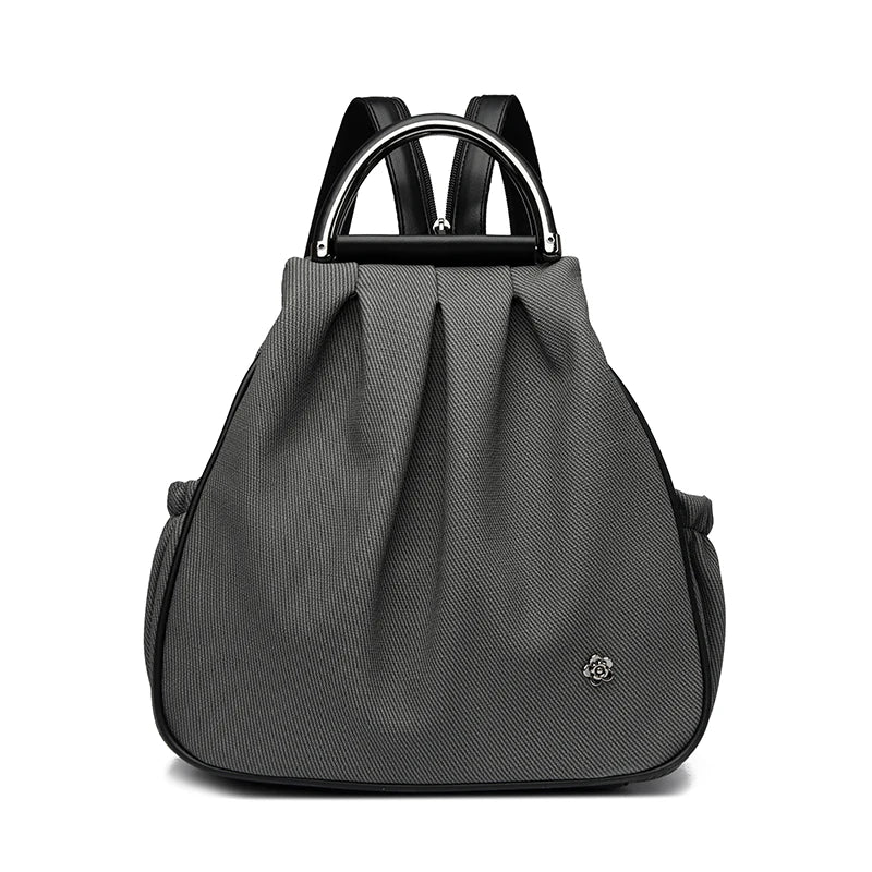 Women Large Capacity Nylon Lightweight Travel Bag Teenager Girls Backpack Anti-Theft Design for Hiking Commuting School Backbag