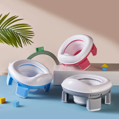 Camping Gadgets Car Emergency Mobile Toilet Camp Supplies Nature Hike Fold Hiking Equipment Accessories Toilet Device