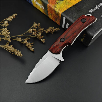 BM 15017 High-hardness Fixed Blade with 8Cr13Mov Steel Blade and G10 Handle Outdoor Camping Hiking EDC Practical Cutting Knife