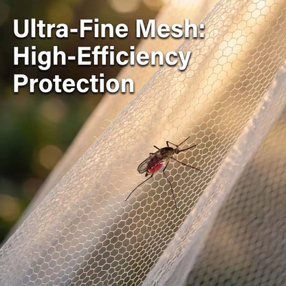 Breathable Portable Camping Mosquito Net 300x300x250cm Large Outdoor Travel Mosquito Insect Proof Tent White Black Zanzariera