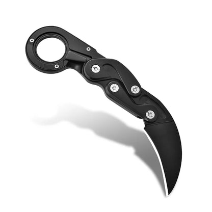 Unique structure and exquisite blade, EDC personalized folding knife, camping and hiking portable pocket knife, tool