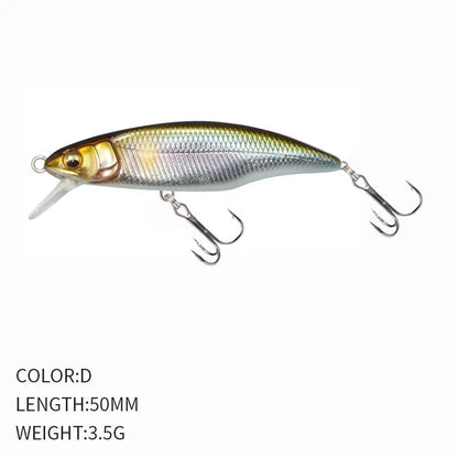 Fishing 50mm 3.5g Swimbaits Bass Big Fish Crankbaits Fishing Lure Floating Wobblers for Pike Minnow Lure Fishing Tackle
