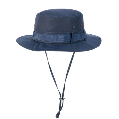 BOTVELA  Waterproof Bucket Hat with Chin Strap Quick Dry Packable Boonie Hat Safari Hat Sun Protection