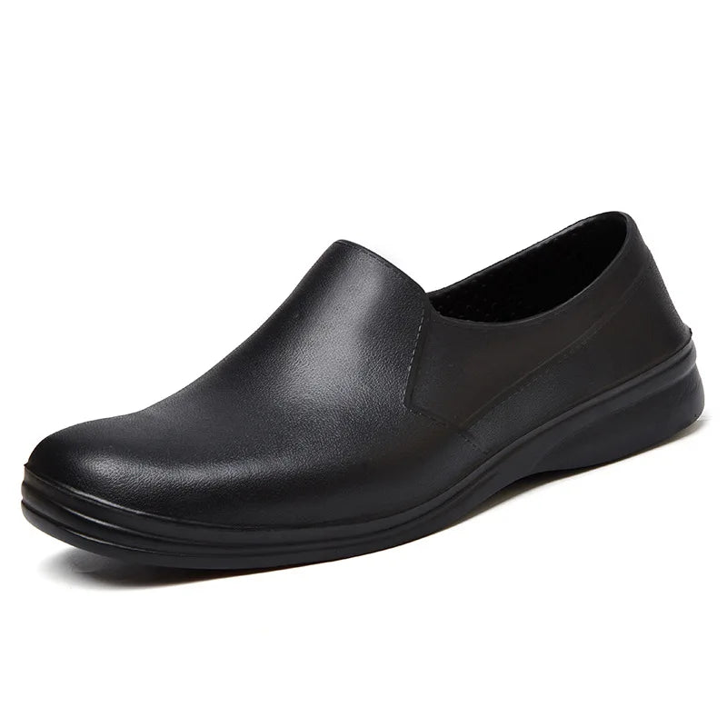 New Men's Chef Kitchen Working Slippers Non-slip Waterproof Oil-proof Shoes Rubber Rain boots for Men and Women Unisex Sandals