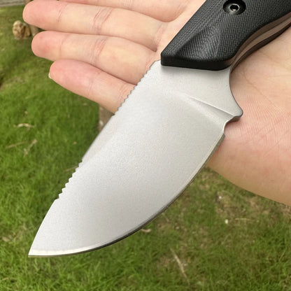 BM 15017 High-hardness Fixed Blade with 8Cr13Mov Steel Blade and G10 Handle Outdoor Camping Hiking EDC Practical Cutting Knife