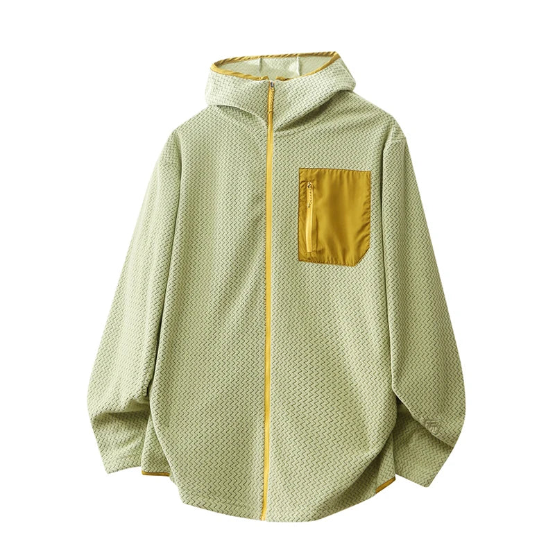 Vest Hooded Jacket for Outdoor Cycling Hiking Fishing Hiking Sporty Fashion Travel Camping Textured Fleece Vest Hooded Jacket