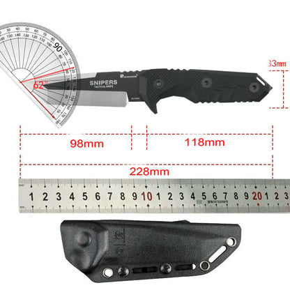 HX Outdoors Tactical Knife,Hunting Jungle Knives ,Camping Survival Knife,Rescue Edc Tool G10 Handle WIth Kydex Dropshipping