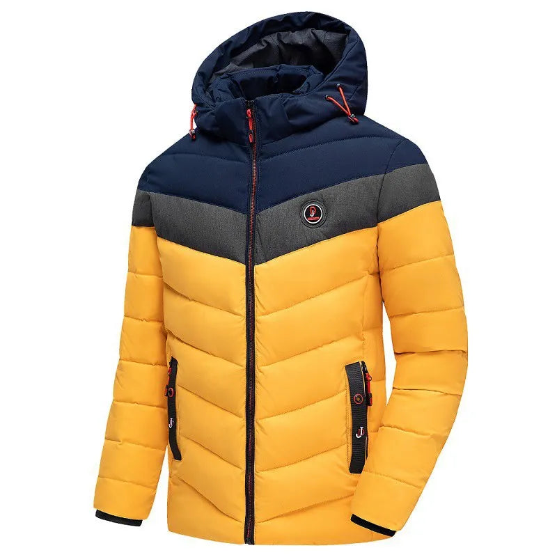 Men's Fashion Windbreaker Winter Parka Male Jacket Overcoat Autumn Coat Windproof Streetwear Casual Warm Hombre New Outdoors