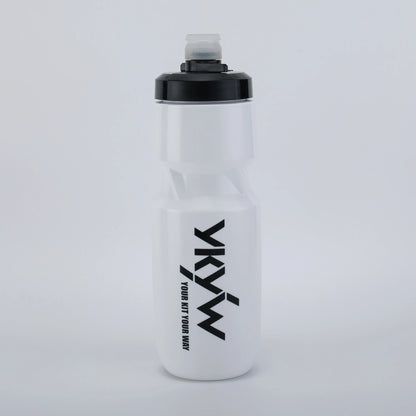 YKYWBIKE Cycling Water Bottle 750ML 620ML Leak-proof Cap Squeezable Bicycle Press Bottles Road Bike Outdoors Press Cup