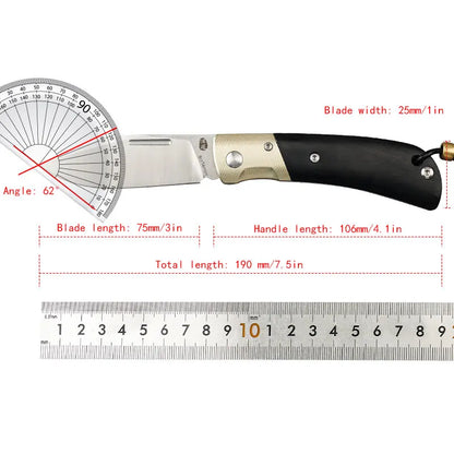 NEW HX Outdoors Class Folding Knife, Pocket Knife,Survival Hunting Knives,Rescue Cool Camping Knife Edc Tool Dropshipping