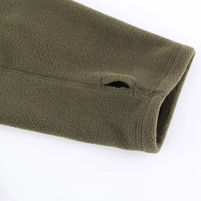 ESDY BRAND Fleece Tactical Jacket Men Thermal Outdoors Polartec Warm Coat Softshell Hiking Outerwear Jackets