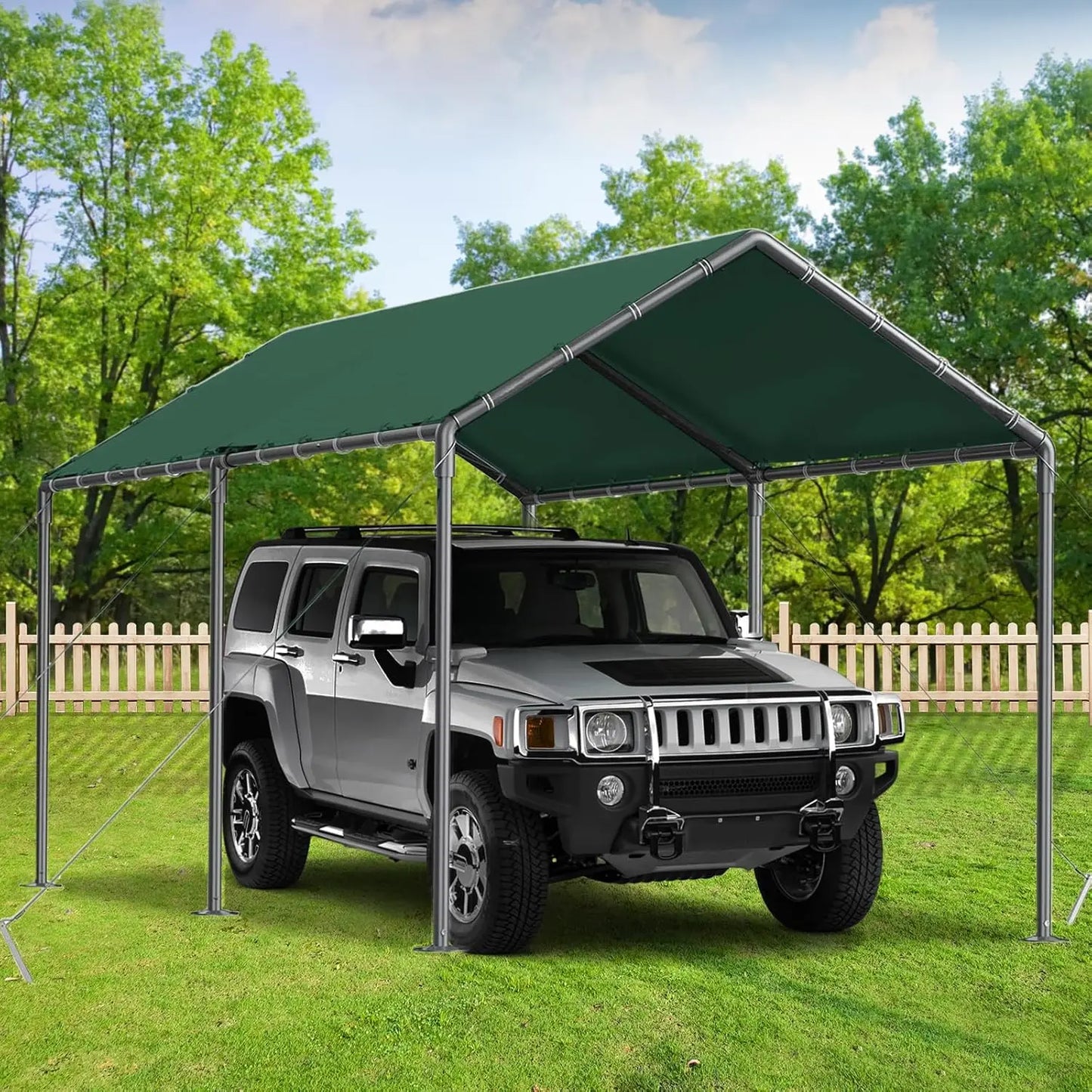 10x20ft Heavy Duty Carport Portable Garage Canopy Storage Shed All-Season UV Water Resistant Outdoor Party Tent, Customized