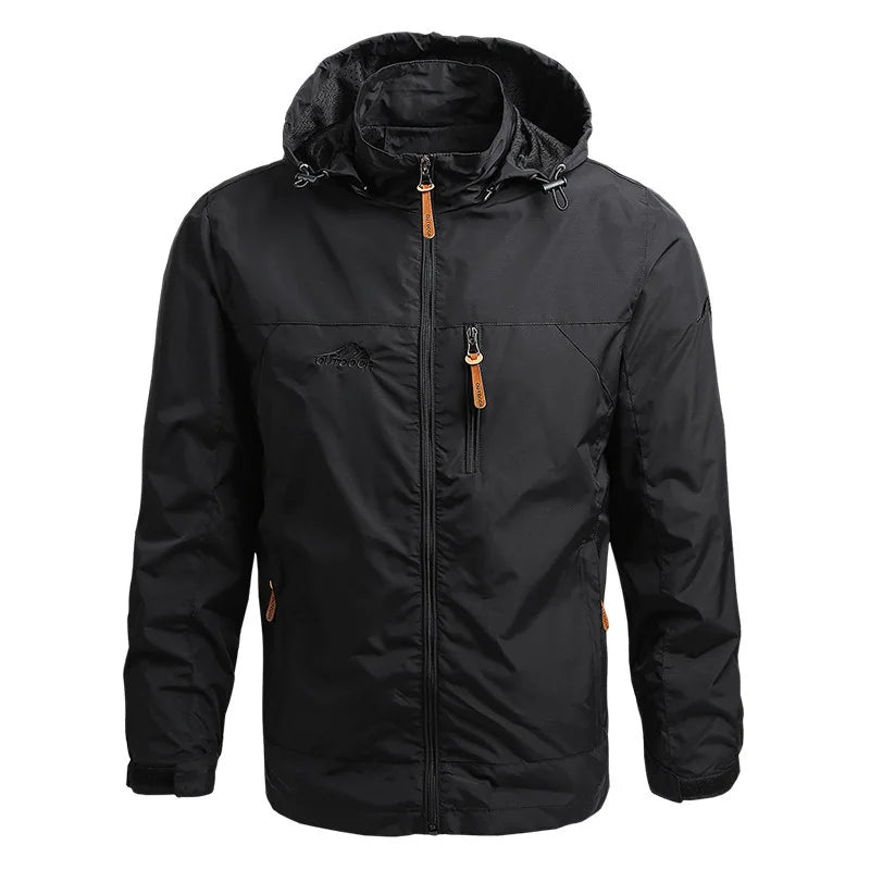 Mens Waterproof Field Jacket Fishing Hiking Jackets Climbing Coat Tactical Trekking Jacket Softshell Windbreaker Hunting Clothes