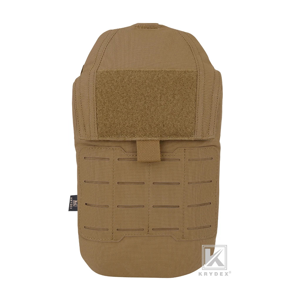 KRYDEX Tactical 1.5L 50oz Hydration Bladder Pouch Low Profile Hydra Carrier MOLLE Water Pack Bag Outdoor Hiking Accessories