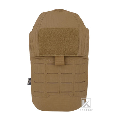 KRYDEX Tactical 1.5L 50oz Hydration Bladder Pouch Low Profile Hydra Carrier MOLLE Water Pack Bag Outdoor Hiking Accessories