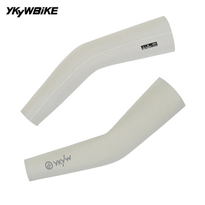 YKYWBIKE Cycling Arm Sleeve SPF 50+ Road Bike Arm Guard Bicycle Arm Protection Lightweight Seamless Cuff MTB Outdoors Arm Sleeve