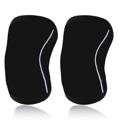 Crossfit Knee Pads Compression 7mm Neoprene Sports Knee Brace Squat Weightlifting Pressured Knee Sleeve Women Men Teens Custom