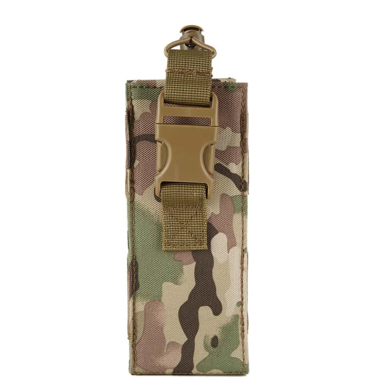 x1 Molle Water Bottle Holster Pouch Outdoor Sports Riding Camping Hiking Hunting Travel Canteen Kettle Holder EDC Tool Waist Bag