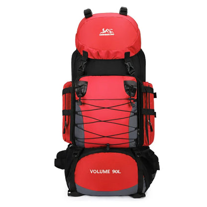Molle 90L Outdoor Mountaineering Waterproof Rucksack Bag Sports Double Shoulder Bag Casual Hiking Travel Tactical Backpack