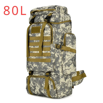 Mountaineering Bag Climb Bag Tactical Backpacks Large Backpack Outdoors Hiking Camping Travel Bags